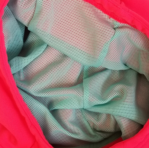 NIKE Youth Girls Neon Pink Logo Hoodie Size S Y - Picture 5 of 5